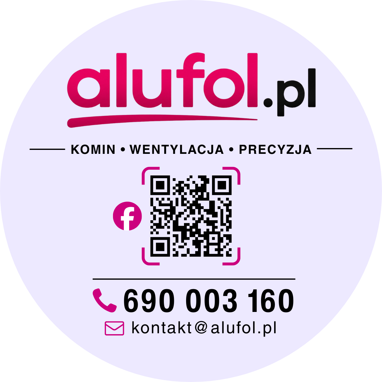 Naklejka oryginalny Alufol